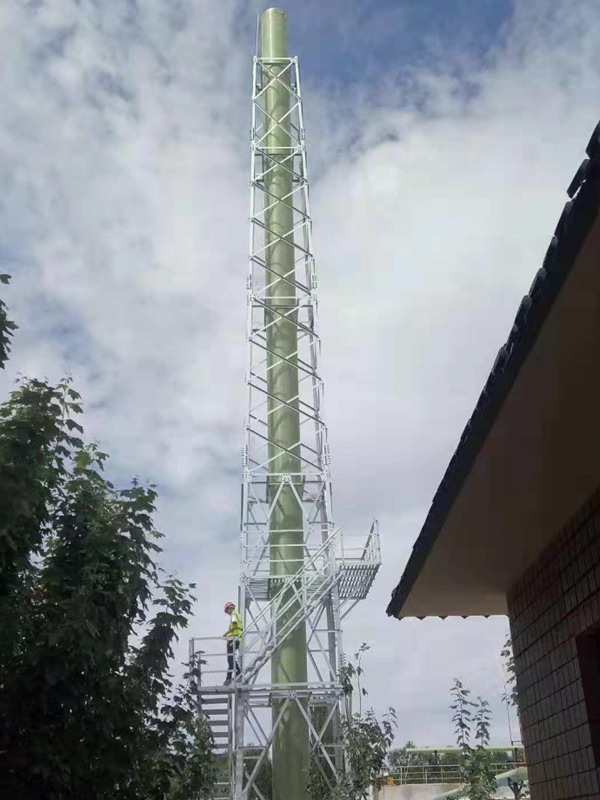 煙囪塔安裝