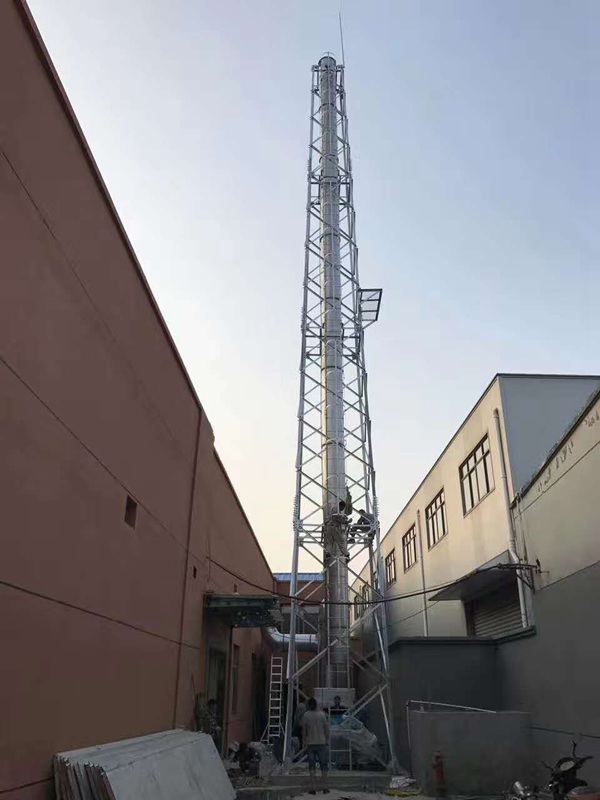 煙囪塔架高度主要依據(jù)
